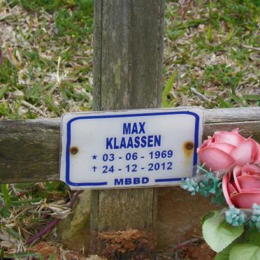 KLAASSEN Max 1969-2012
