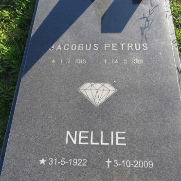 MARAIS Jacobus Petrus 1915-1981 &amp; Nellie 1922-2009