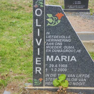 OLIVIER Maria 1908-2000