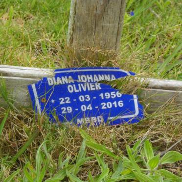 OLIVIER Diana Johanna 1956-2016