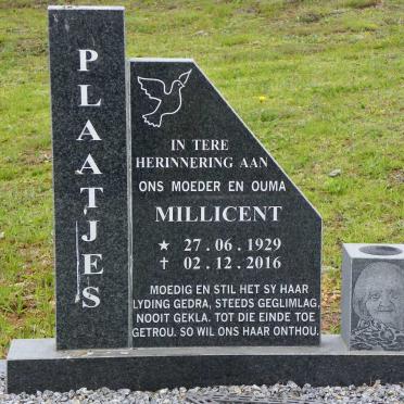 PLAATJES Millicent 1929-2016