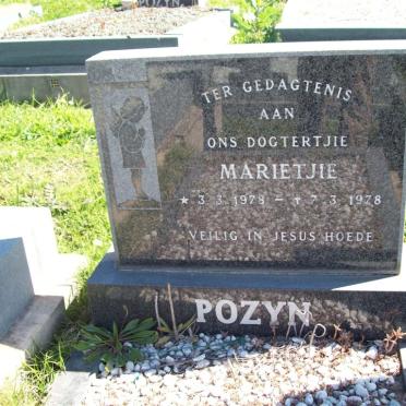 POZYN Marietjie 1978-1978