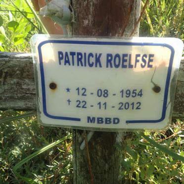 ROELFSE Patrick 1954-2012