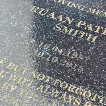 SMITH Ruaan Patrick 1987-2015