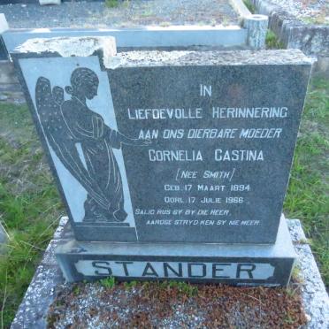 STANDER Cornelia Castina nee SMITH 1894-1966