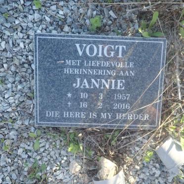 VOIGT Jannie 1957-2016