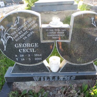 WILLIAMS George Cecil 1944-2001