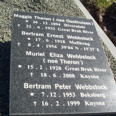 WEBBSTOCK :: OOSTHUIZEN :: THERON