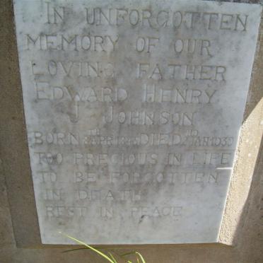 JOHNSON Edward Henry 1845-1939