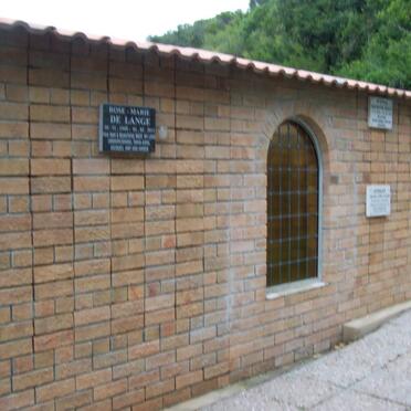 5. Overview on the new memorial wall at the Church