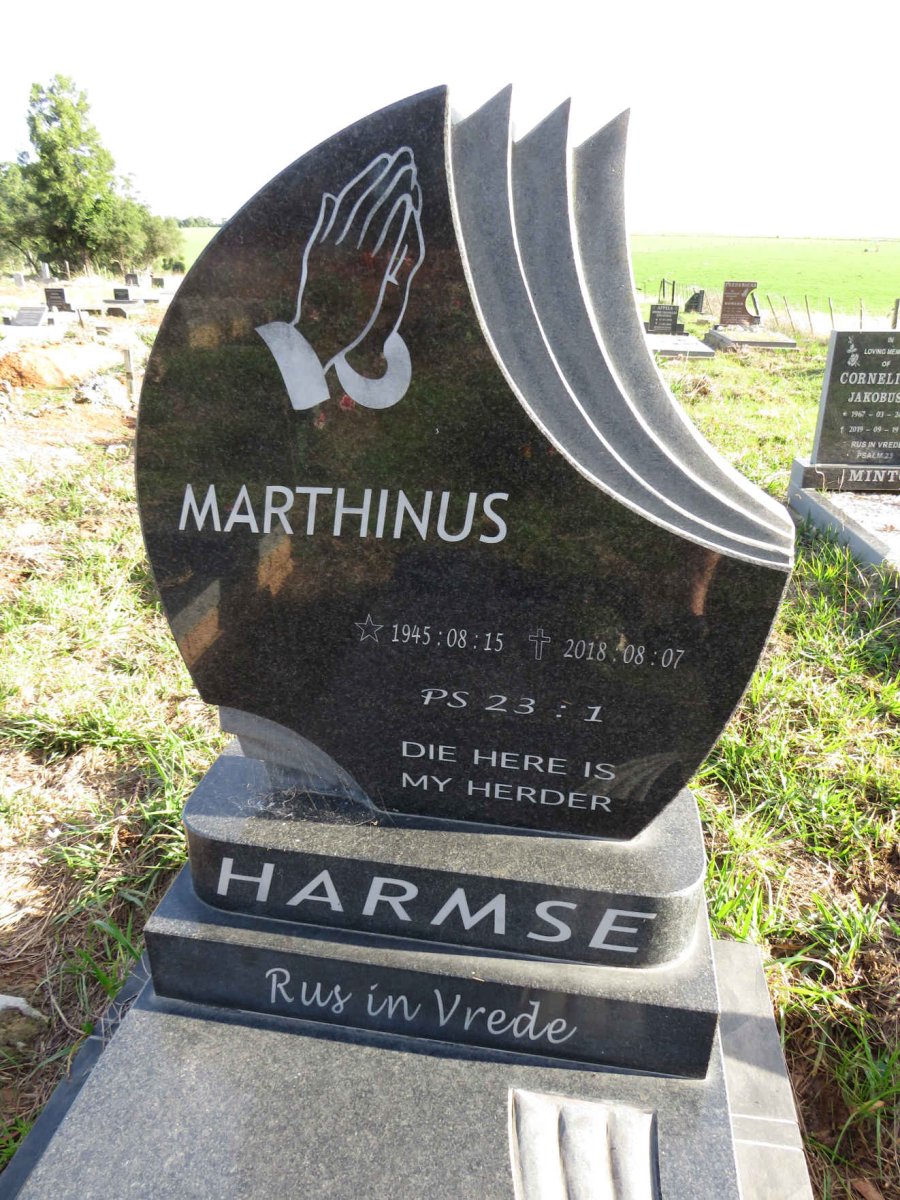 HARMSE Marthinus 1945-2018