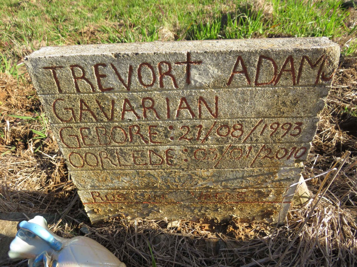 GAVARIAN Trevor Adam 1993-2010