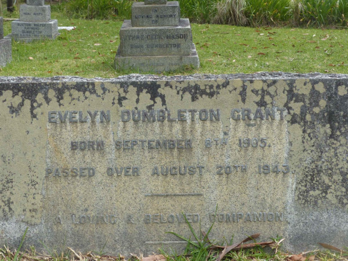 GRANT Evelyn Dumbleton 1905-1943