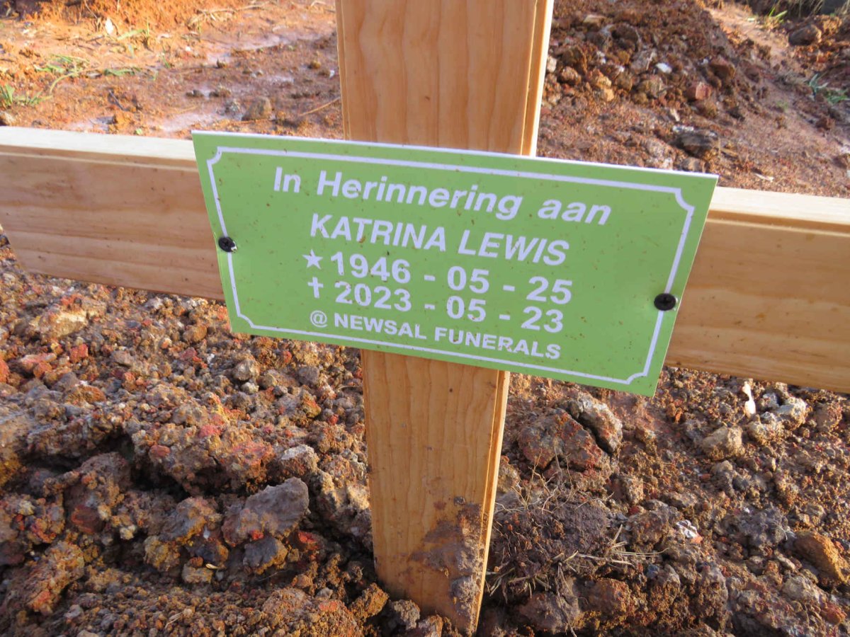 LEWIS Katrina 1946-2023