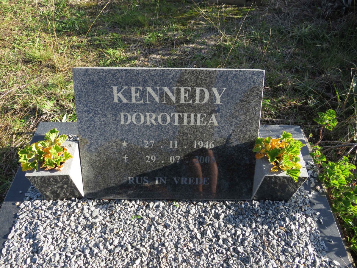 KENNEDY Dorothea 1946-2008