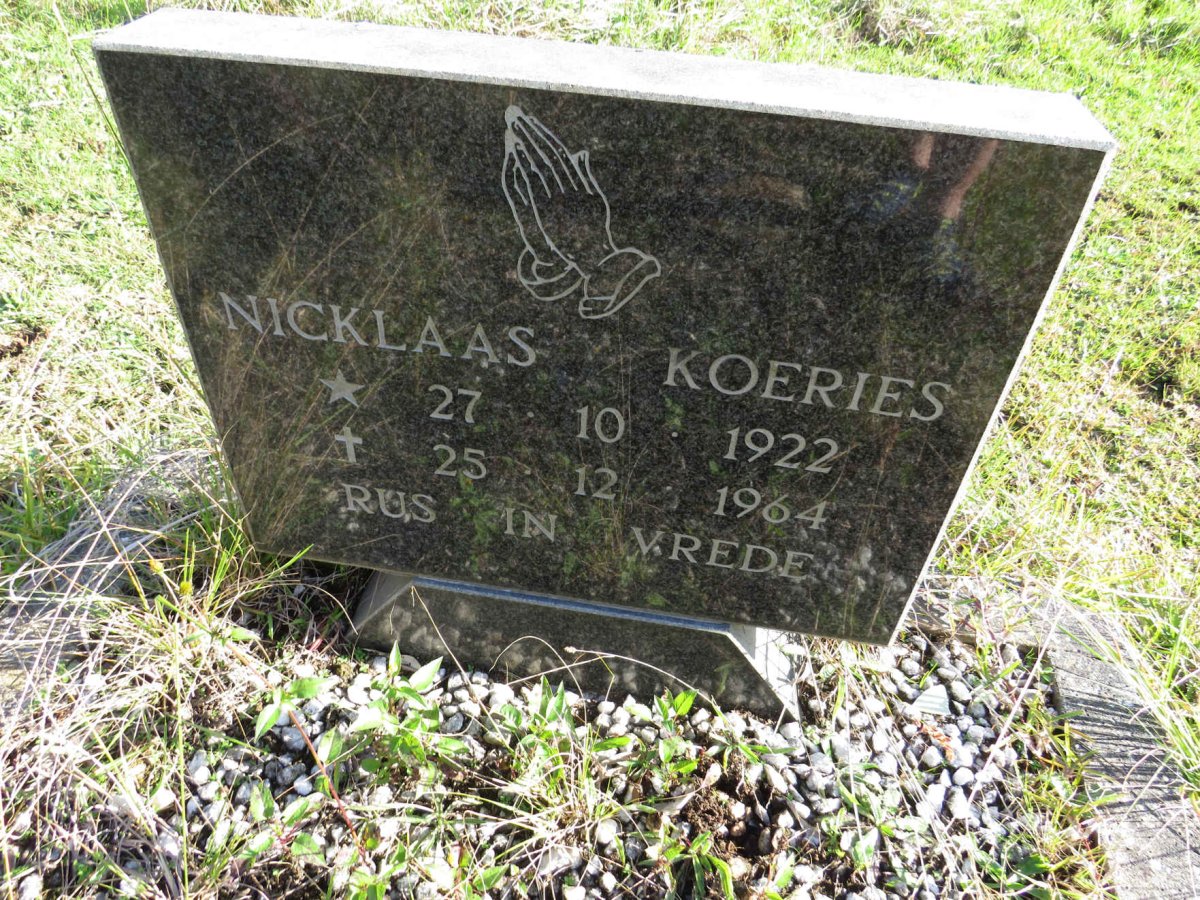 KOERIES Nicklaas 1922-1964