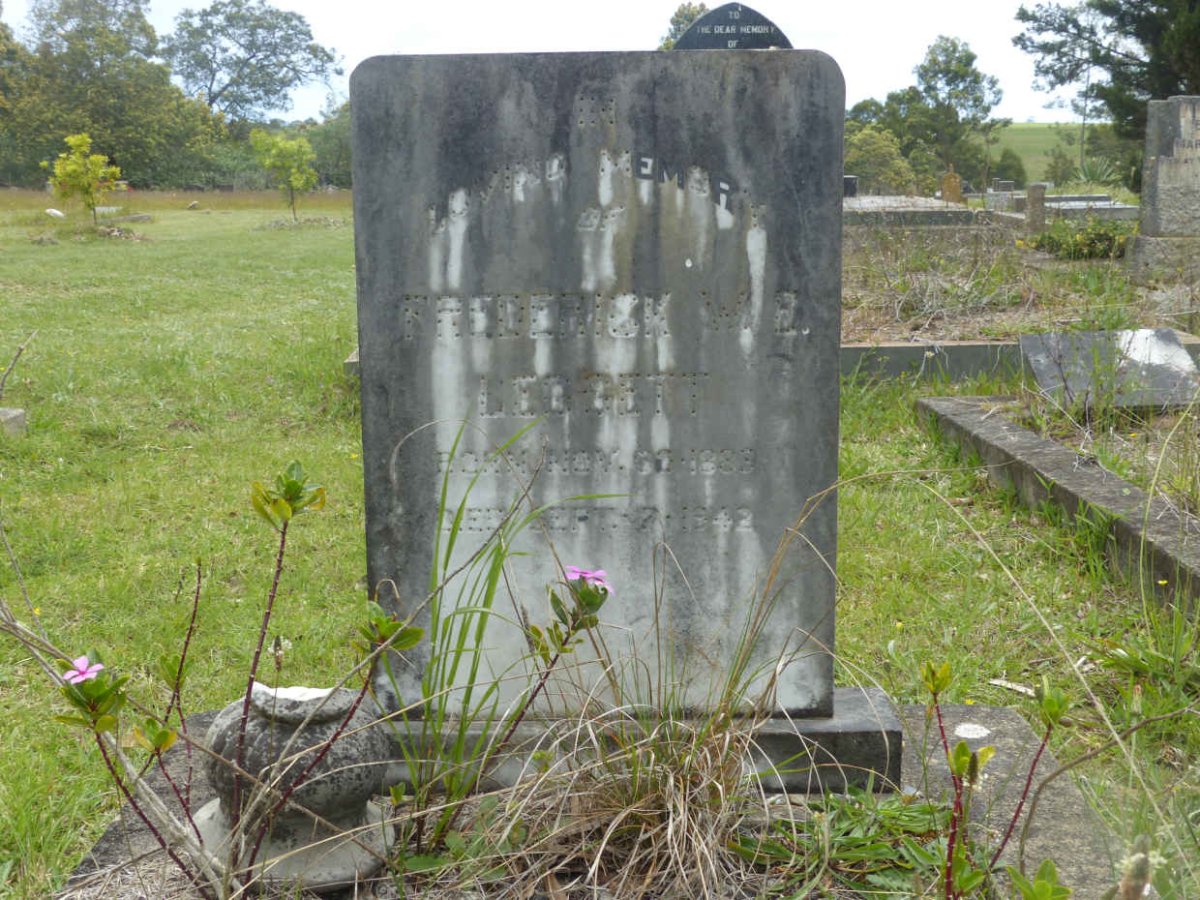 LEGGETT Frederick W.E. 1883-1942