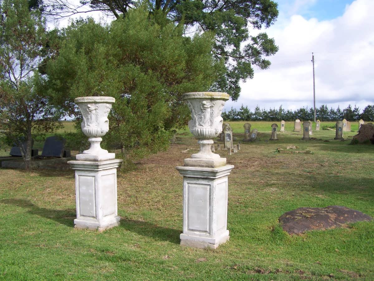 1. Entrance to the cemetery