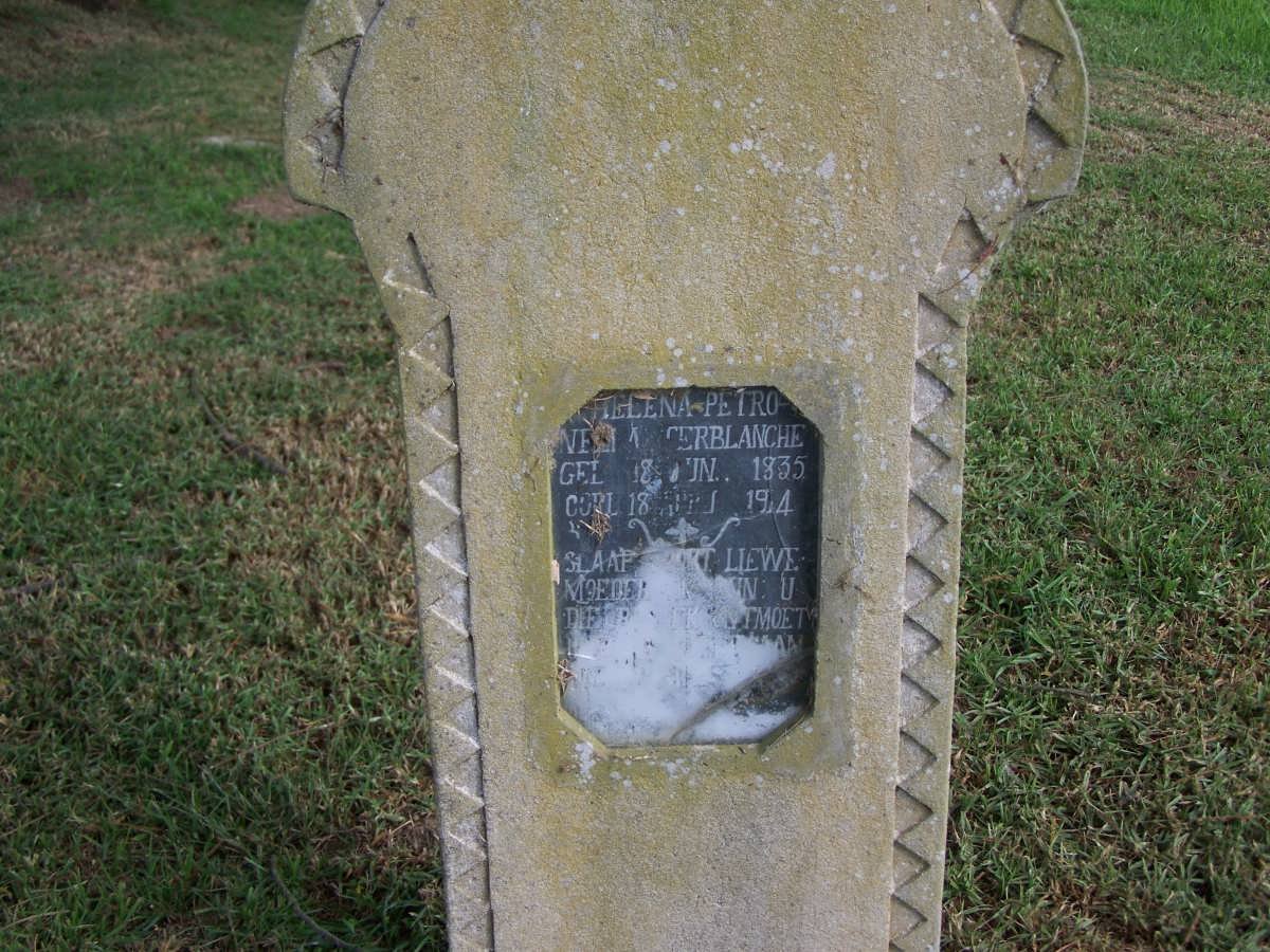 TERBLANCHE Helena Petronella 1835-194?