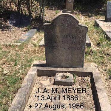 MEYER J.A.M. 1886-1956
