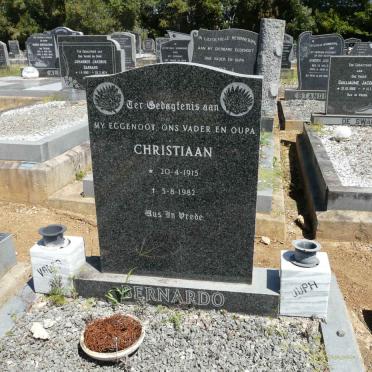 BERNARDO Christiaan 1915-1982