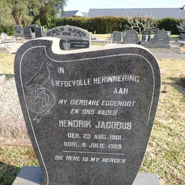 STANDER Hendrik Jacobus 1901-1969