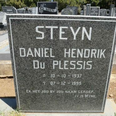 STEYN Daniel Hendrik Du Plessis 1937-1995