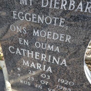 THERON Christiaan Roelofse 1910- & Catherina Maria  1920-1985 _2