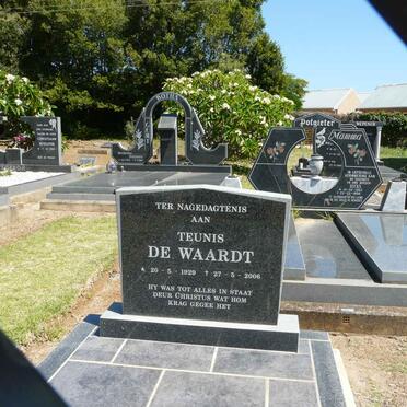 WAARDT Teunis, de 1929-2006