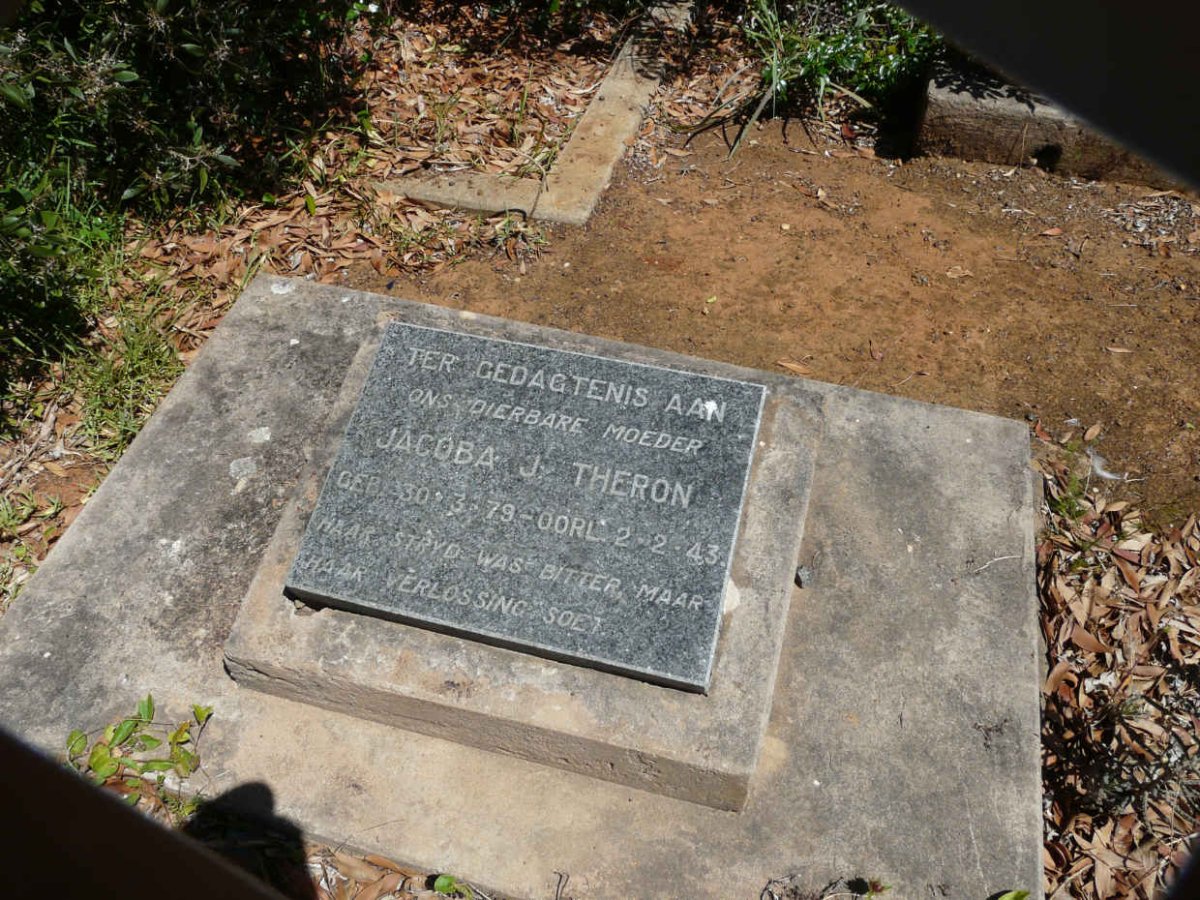 THERON Jacoba J. 1879-1943