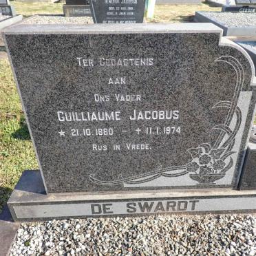 SWARDT Guilliaume Jacobus, de 1880-1974