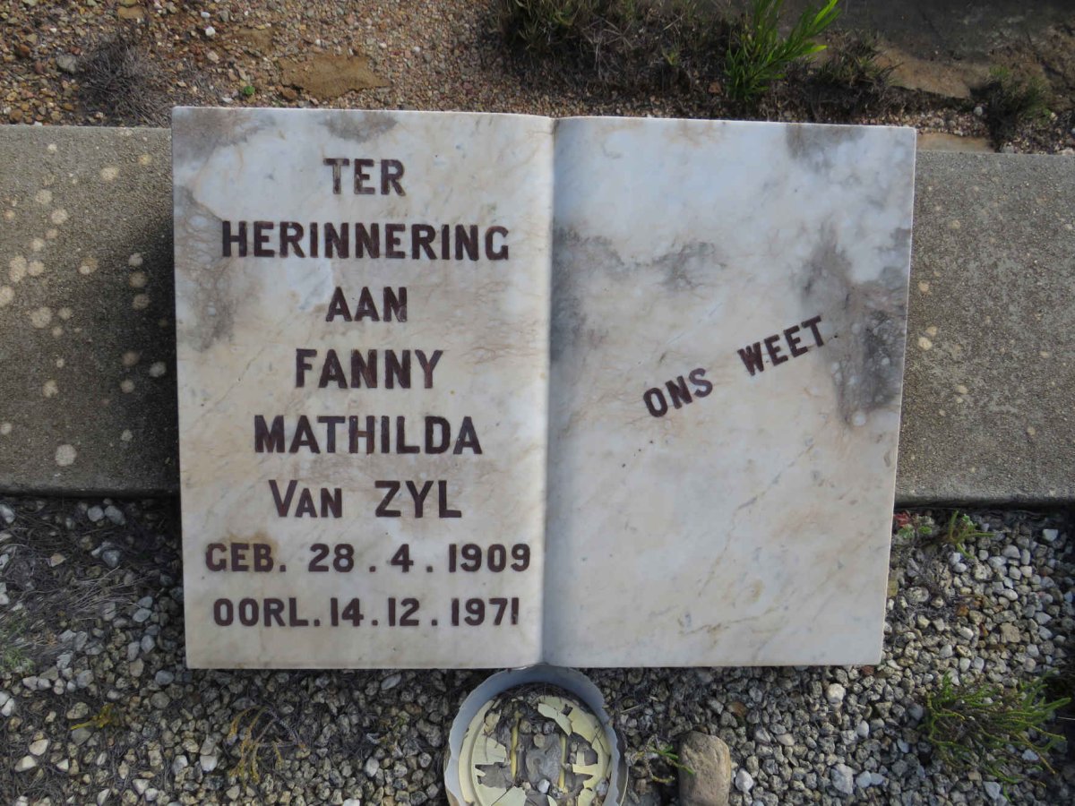 ZYL Fanny Mathilda, van 1909-1971