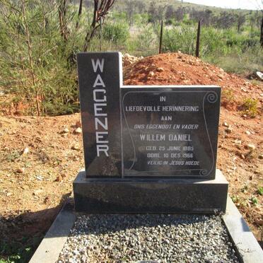 WAGENER William Daniel 1885-1966