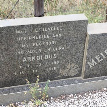 MEIRING Arnoldus 1903-1978