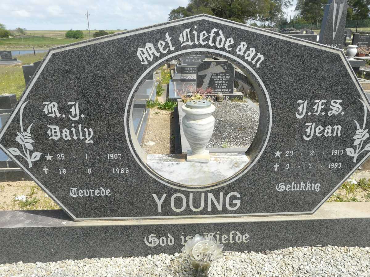 YOUNG R.J. 1907-1986 & J.F.S. 1913-1983