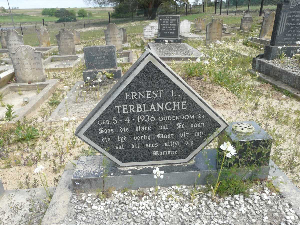 TERBLANCHE Ernest L. 1936-