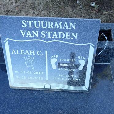 STADEN Aleah C., van STUURMAN  2018-2018