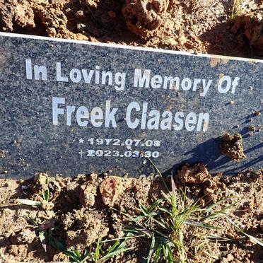 CLAASEN Freek 1972-2023