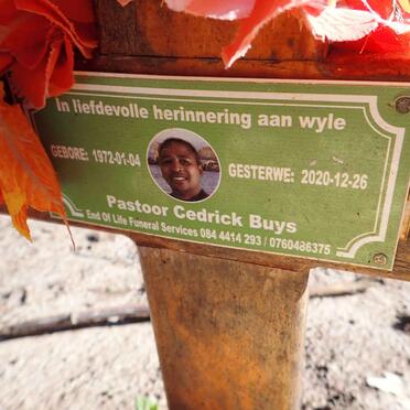 BUYS Cedrick 1972-2020