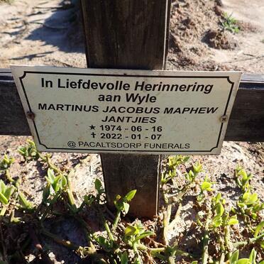 JANTJIES Martinus Jacobus Maphew 1974-2022