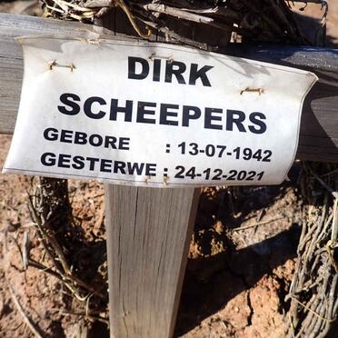 SCHEEPERS Dirk 1942-2021