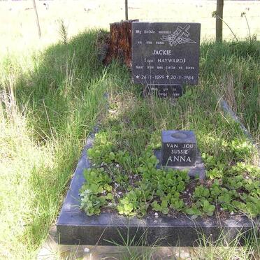 ? Jackie nee HAYWARD 1899-1984