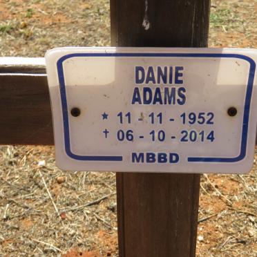 ADAMS Danie 1952-2014