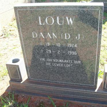 LOUW D.J. 1924-1996