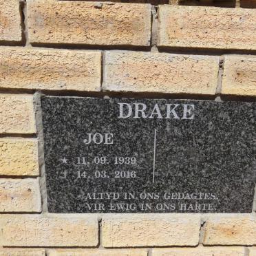 DRAKE Joe 1939-2016