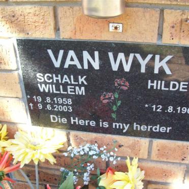 WYK Schalk Willem, van 1958-2003 &amp; Hilde 1960-