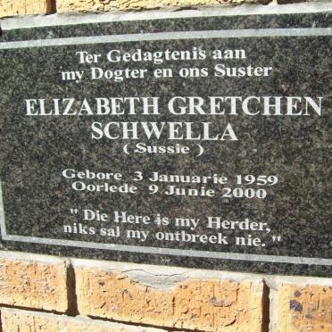 SCHWELLA Elizabeth Gretchen 1959-2000