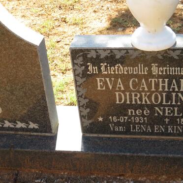 PRETORIUS Eva Catharina Dirkolina nee NEL 1931-2013