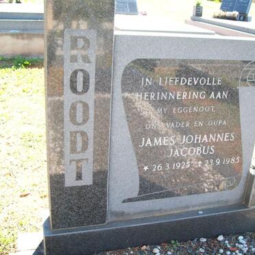 ROODT James Johannes Jacobus 1925-1985