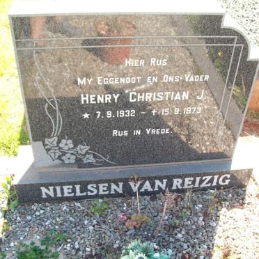 REIZIG Henry Christian J., NIELSEN VAN 1932-1973